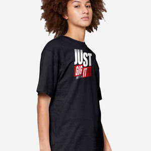 Step Up Your Style Game with JUST GIG WITH IT | TEE - Get Yours Now for a Premium Look!