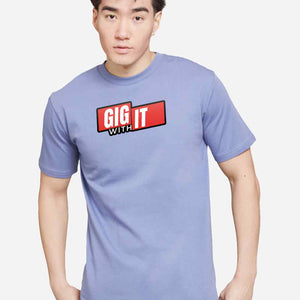 Elevate Your Style with GIG WITH IT VINTAGE STICKER | TEE - Get the Ultimate Streetwear Look!